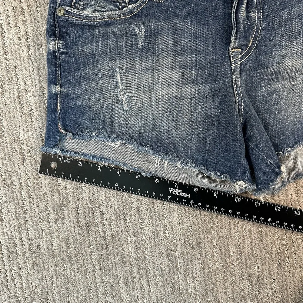 Silver‎ Jeans Co. Berkley Short Women's Denim Cut Off Y2K Shorts Size 28/4